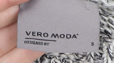 Womens UK Size S VERO MODA Grey Pullover Jumper