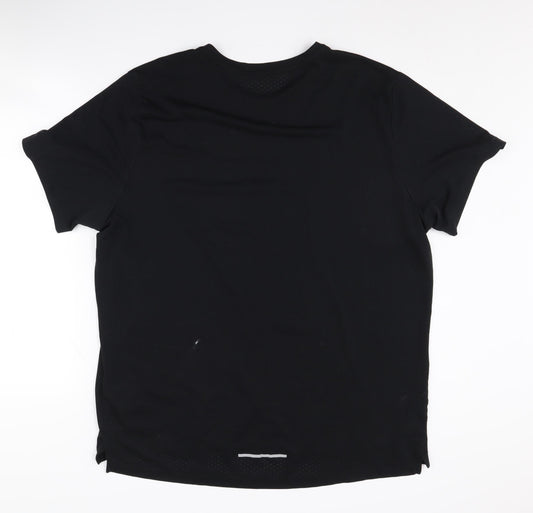 Nike Women's Black Dri-Fit T-Shirt XL