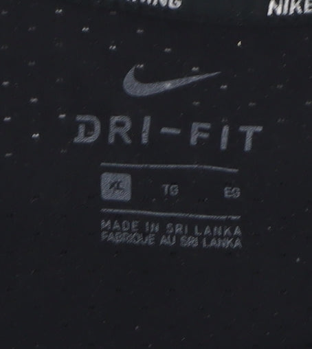 Nike Women's Black Dri-Fit T-Shirt XL