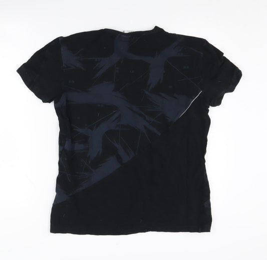 Adidas Men's M Black Short Sleeve Crew Neck T-Shirt