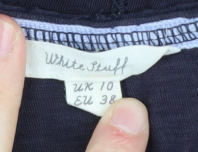 Womens UK Size 10 White Stuff Black Tank