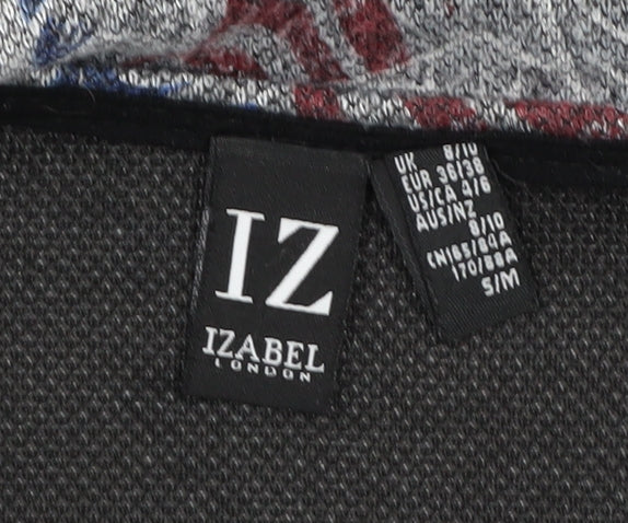 Womens UK Size S Izabel London Multicoloured Pullover Jumper