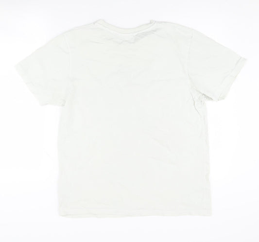 Space Jam Men's White T-Shirt, Small, Graphic Print