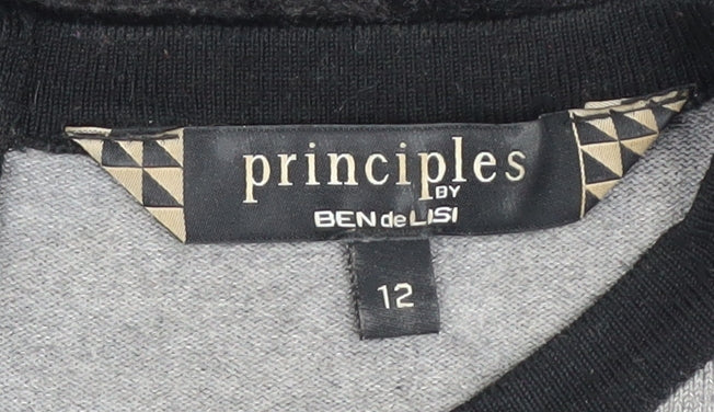 Womens UK Size 12 Principles by Ben de Lisi Black Pullover Jumper