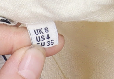 Womens UK Size 8 Superdry Ivory Basic Jacket