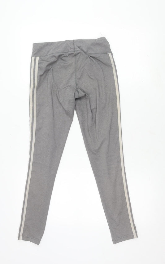 Adidas Women's Grey Slim Fit Active Trousers S