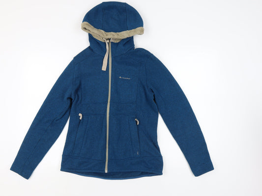Womens UK Size L DECATHLON Blue Fleece