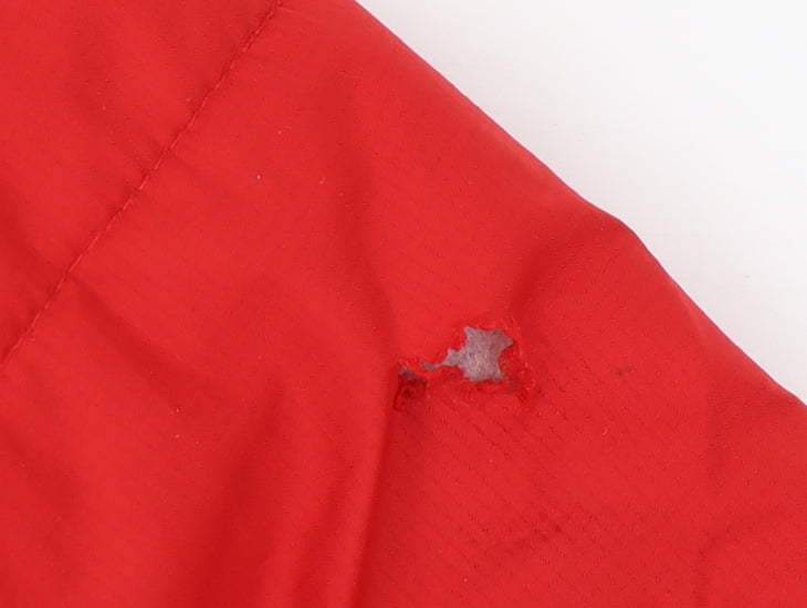 Regatta Boys Red Puffer Jacket 5-6 Years - Hooded & Cosy