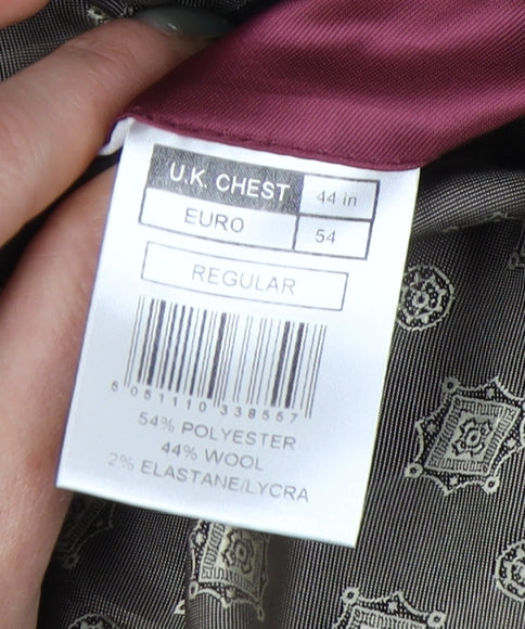 Mens UK Size 44 Limehaus Regular Brown Suit Jacket