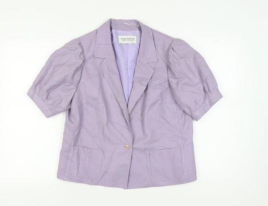 Womens UK Size 18 Windsmoor Regular Purple Blazer