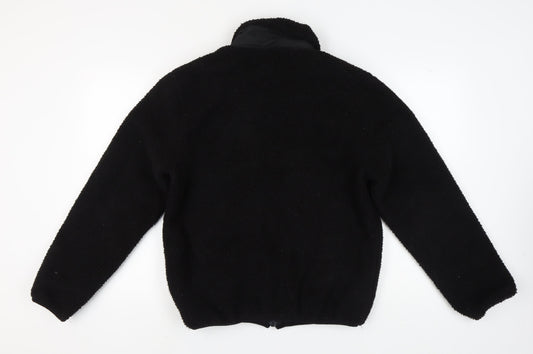 Mens UK Size L Brave Soul Black Basic Jacket