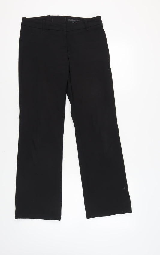 Womens UK Size 10 H&M Black Trousers