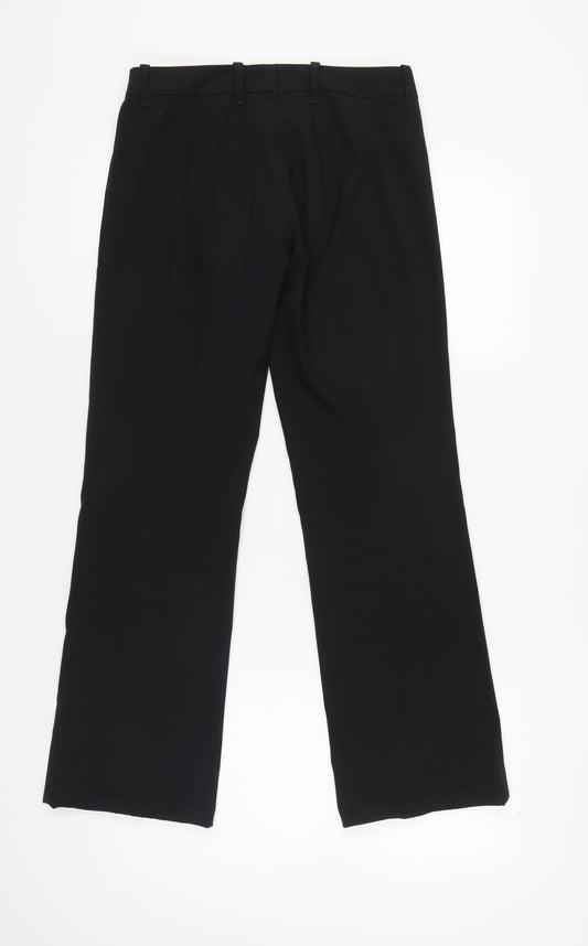 Womens UK Size 10 H&M Black Trousers