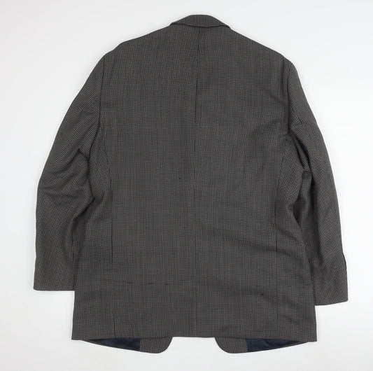 Mens UK Size 38 Van Gils Regular Grey Suit Jacket