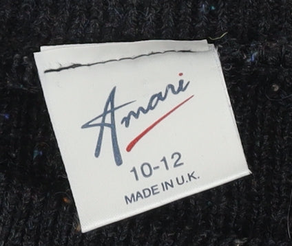 Womens UK Size 10 Amari Black Jumper