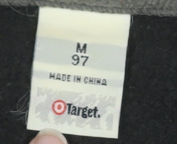 Target Men's Black M Fleece 1/4 Zip Sweatshirt
