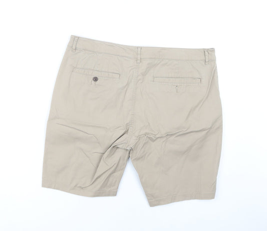 ASOS Men's Beige Chino Shorts 36 Casual