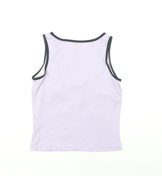 Reebok Women's Purple Tank Top Size 16 Activewear