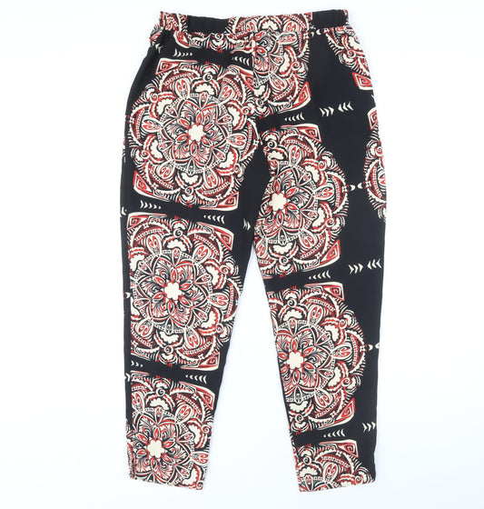 River Island Women's Multicoloured Cropped Trousers