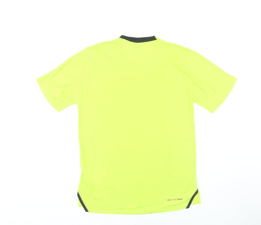Nike Men's Green T-Shirt S - Breathable Sports Top