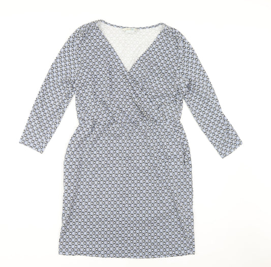 Additional front view of Boden Women's Multicoloured 10P Geometric Dress