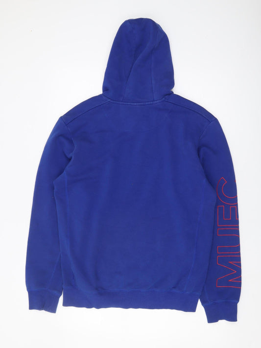 Adidas Men's Blue Pullover Hoodie Size S