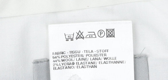 Marks and Spencer Men's Black Formal Trousers 40