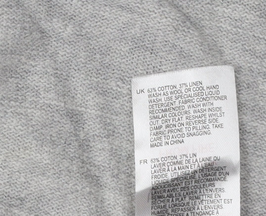 Womens UK Size 10 White Stuff Grey Pullover Jumper