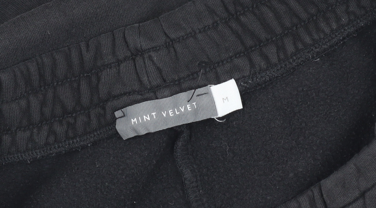 Mint Velvet Unisex Black Jogger Trousers M