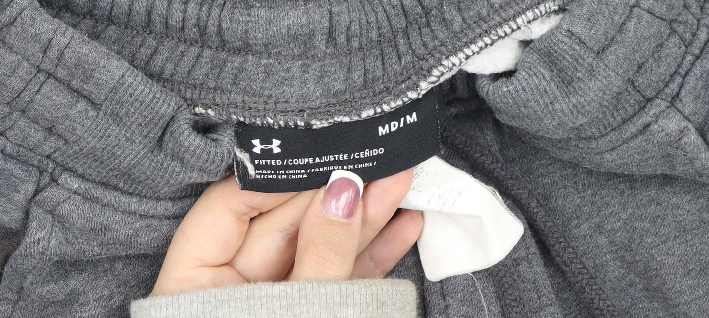 Under Armour Men's Grey Jogger Trousers Medium
