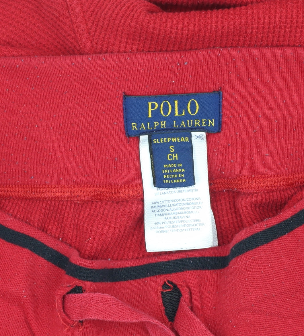 Polo Ralph Lauren Men's Red Jogger Trousers S