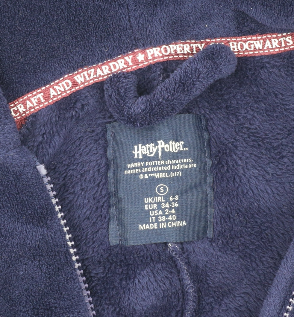Harry Potter Women's Blue Fleece One Piece Jumper, S