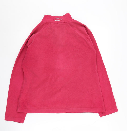 Womens UK Size 12 Mountainlife Pink Pullover Sweatshirt