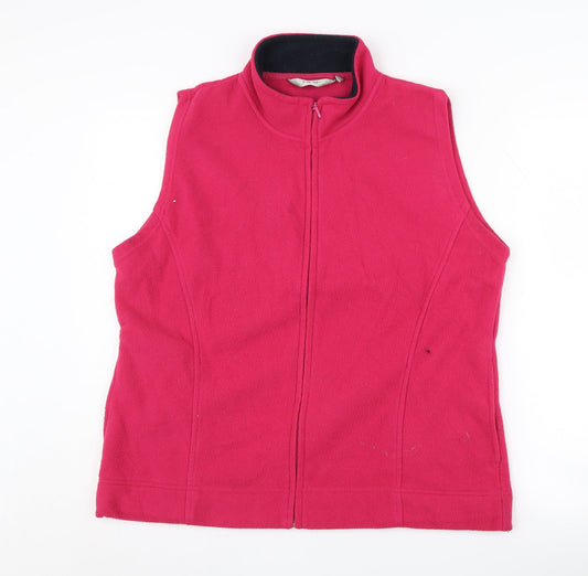 Womens UK Size L EWM Red Basic Jacket