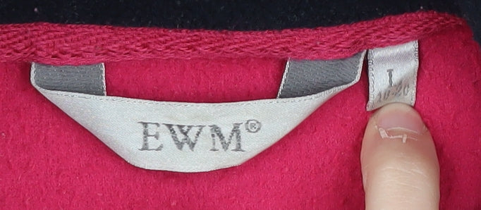 Womens UK Size L EWM Red Basic Jacket