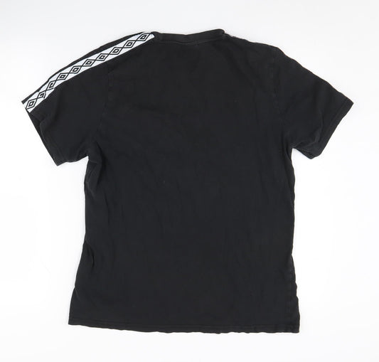 Umbro Men's Black T-Shirt L - Iconic Sports Style