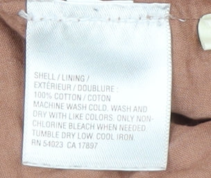 Old Navy Women's Brown Skirt Size 14 - Casual Cotton