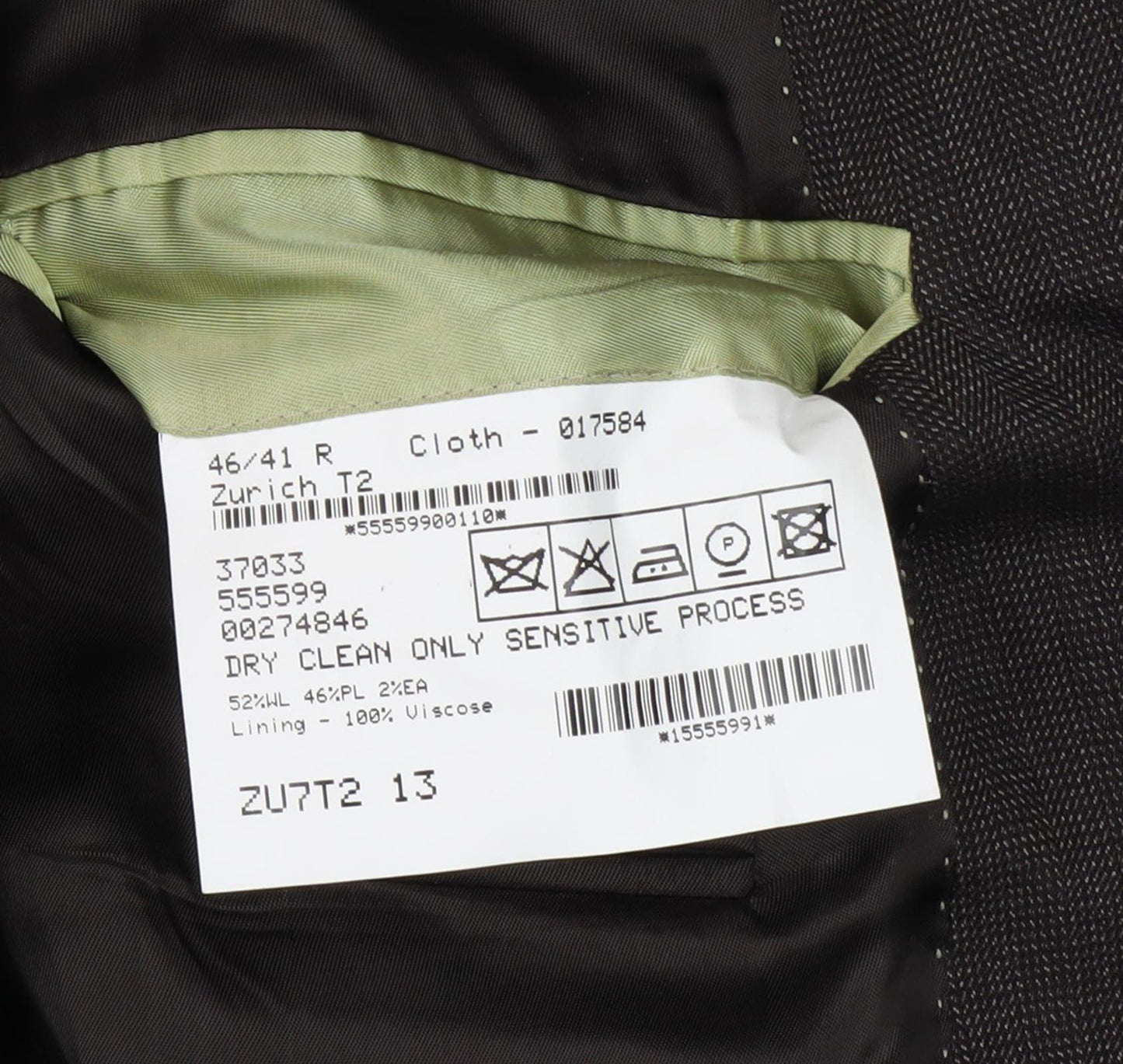 Mens UK Size 46 Magee Regular Grey Suit Jacket