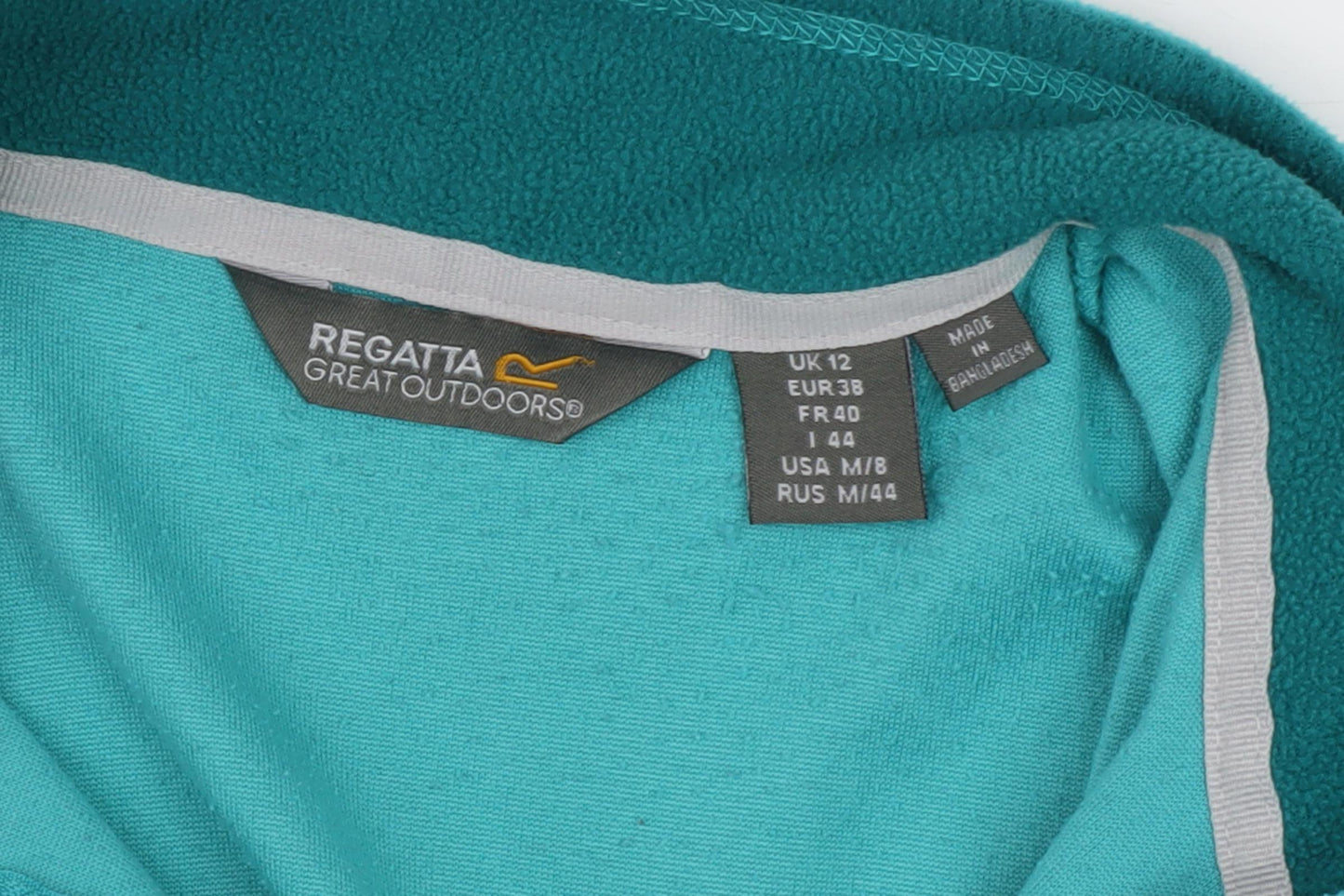 Regatta Women's Blue Fleece Sweatshirt Size 12