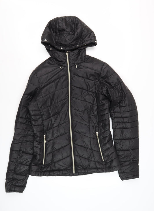 Womens UK Size 8 Dare 2B Black Puffer Jacket