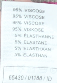 Damart Women's Multicoloured Striped Long Sleeve Top