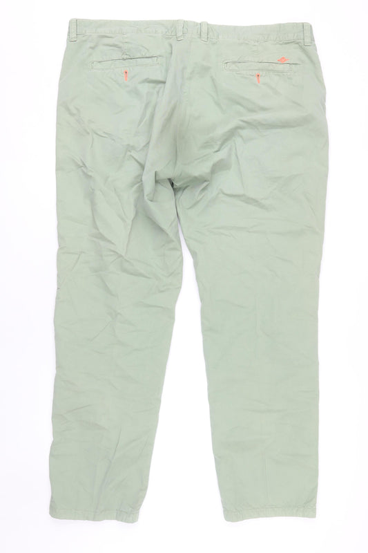 Baileys Green Men's Trousers Size 42 Cotton