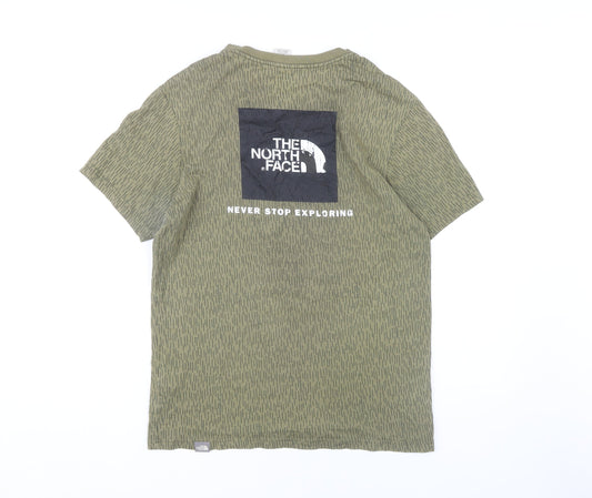 The North Face Men's Green Graphic Print T-Shirt S