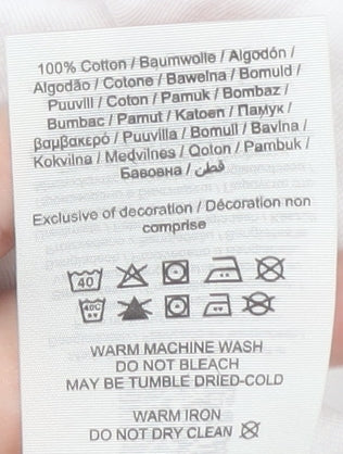 Jack & Jones Men's White Graphic Print T-Shirt L