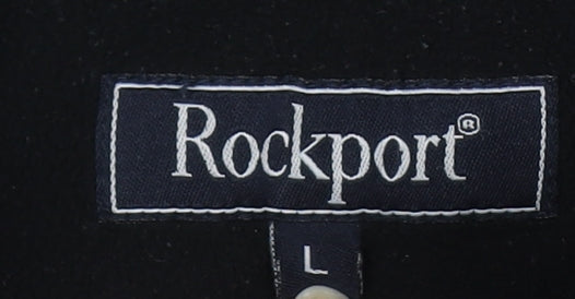 Rockport Men's Black Fleece Logo Sweatshirt L