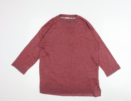 Womens UK Size 10 White Stuff Red Pullover Jumper
