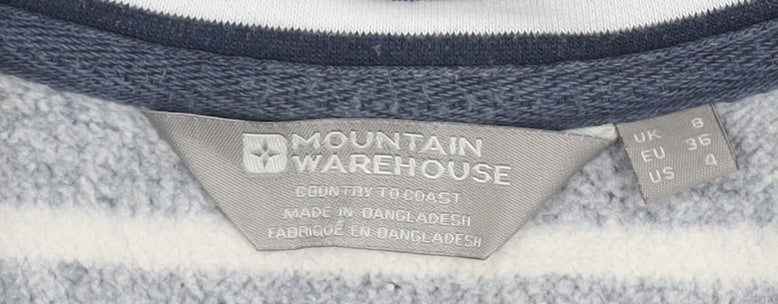 Womens UK Size 8 Mountain Warehouse Blue Pullover Sweatshirt