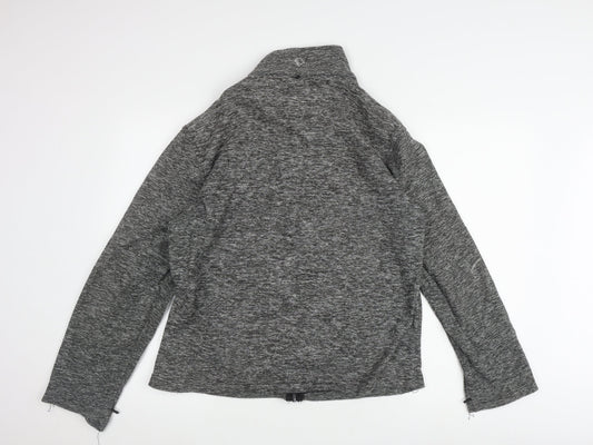 Mens UK Size M Regatta Grey Full Zip Hoodie