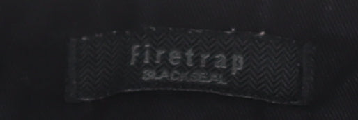 Mens UK Size 29 Firetrap Slim Fit Tapered Black Jeans