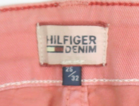 Hilfiger Denim Women's Pink Skinny Jeans Size 25